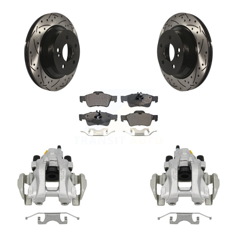 Transit Auto KCD-100555T Disc Brake Kit for 2003-2011 Mercedes-Benz E550, Mercedes-Benz CLS550, Mercedes-Benz E350 & more - Rear product image