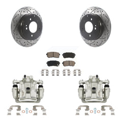 Transit Auto KCD-100556C Disc Brake Kit for 2016-2019 Hyundai Sonata, Kia Optima - Rear product image