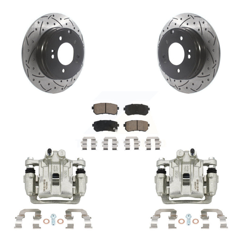 Transit Auto KCD-100556C Disc Brake Kit for 2016-2019 Hyundai Sonata, Kia Optima - Rear product image