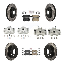 Transit Auto KCD-100556N Disc Brake Kit for 2007-2017 Chrysler 200, Dodge Caliber, Dodge Avenger & more - Front and Rear product image