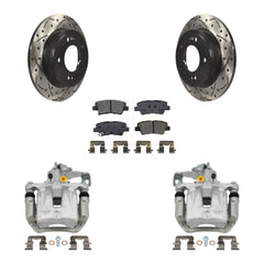 Transit Auto KCD-100556S Disc Brake Kit for 2016-2018 Hyundai Elantra GT, Kia Forte, Kia Forte5 & more - Rear product image