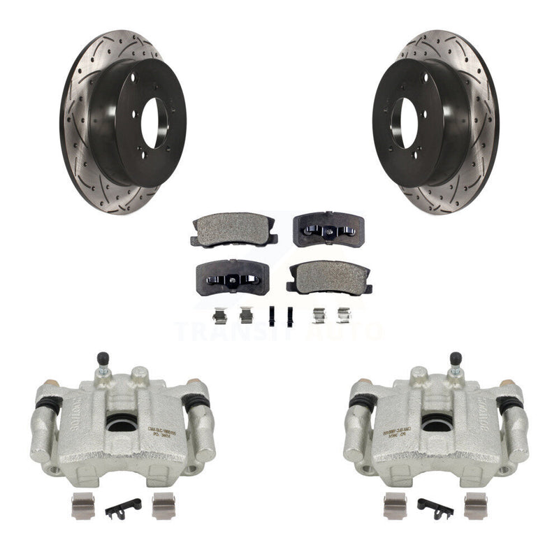 Transit Auto KCD-100556T Disc Brake Kit for 2011-2012 Mitsubishi Outlander - Rear product image