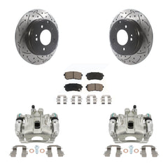 Transit Auto KCD-100557C Disc Brake Kit for 2016-2020 Hyundai Sonata, Kia Optima - Rear product image