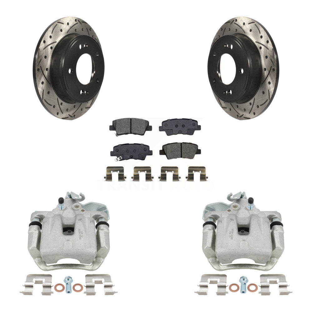 Transit Auto KCD-100557S Disc Brake Kit for 2017-2018 Kia Soul - Rear product image
