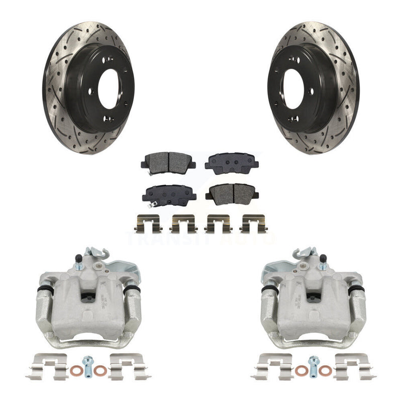 Transit Auto KCD-100557S Disc Brake Kit for 2017-2018 Kia Soul - Rear product image
