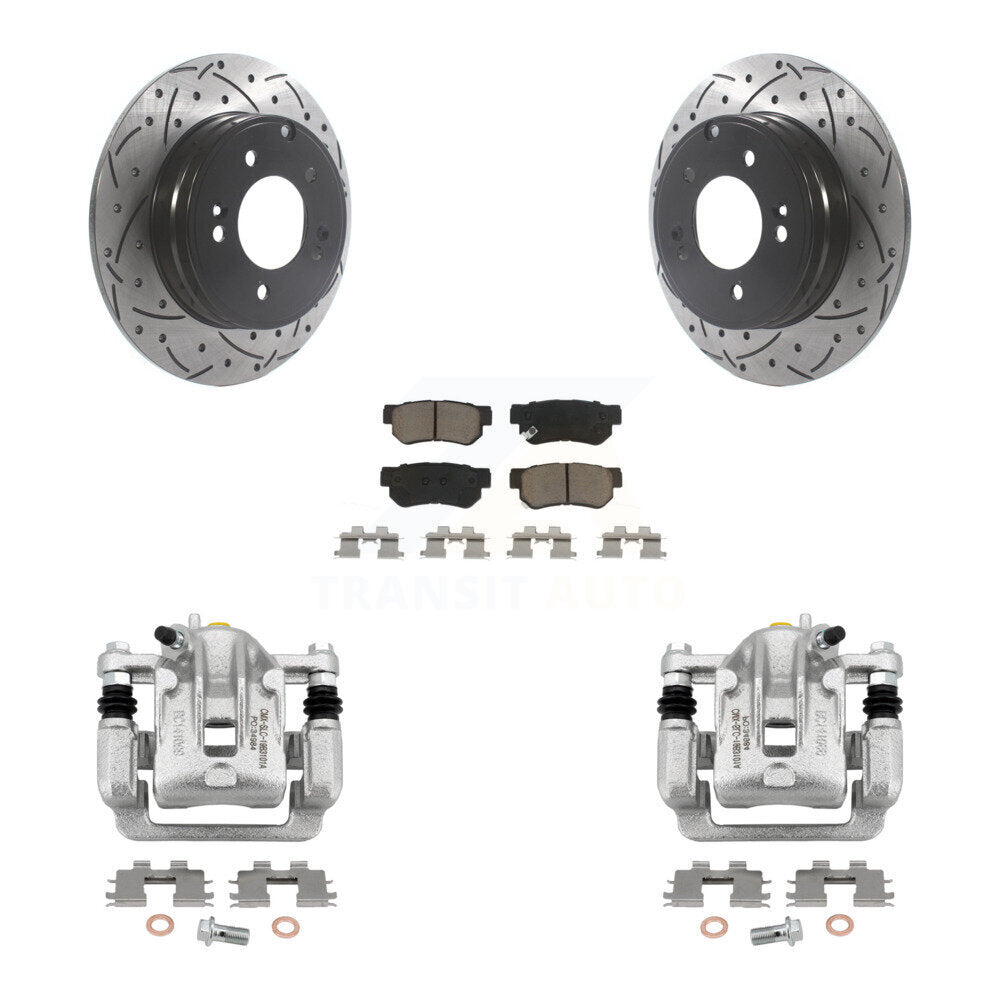 Transit Auto KCD-100558C Disc Brake Kit for 2006-2007 Hyundai Sonata - Rear product image