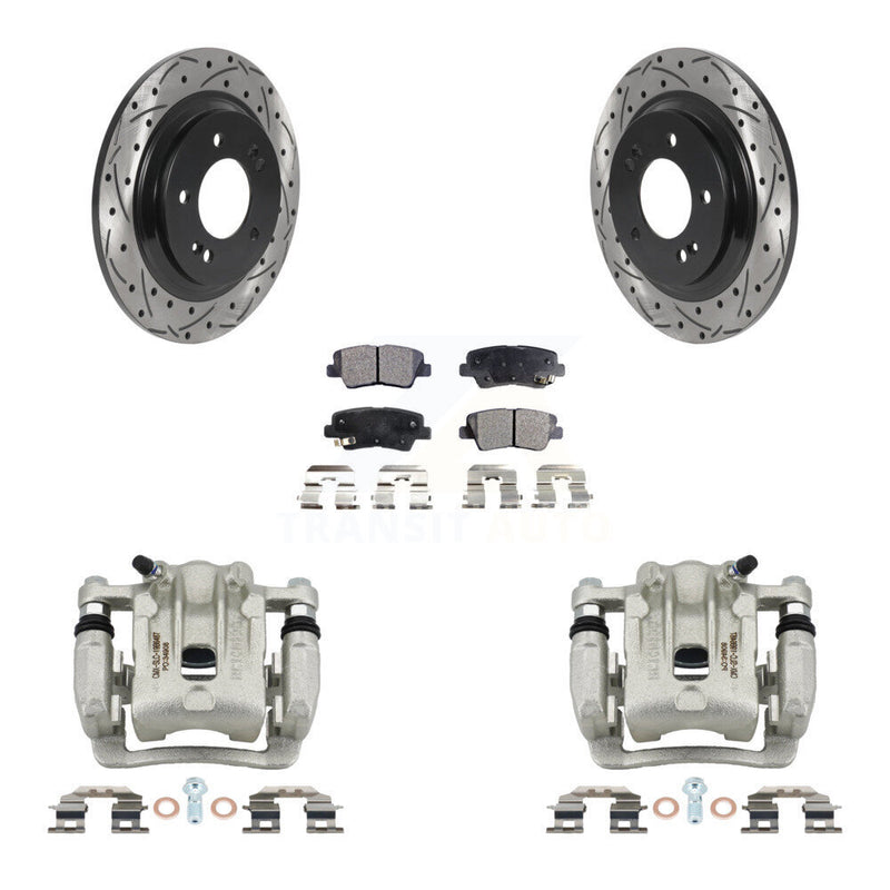 Transit Auto KCD-100558P Disc Brake Kit for 2013 Kia Optima - Rear product image