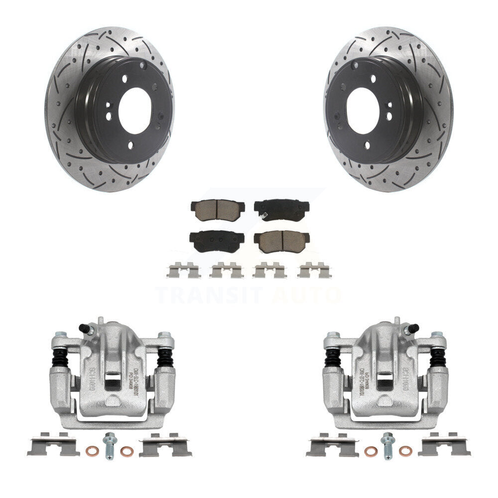 Transit Auto KCD-100559C Disc Brake Kit for 2006 Hyundai Sonata - Rear product image