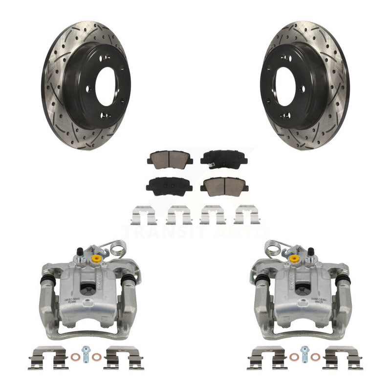 Transit Auto KCD-100560C Disc Brake Kit for 2011-2016 Hyundai Elantra, Hyundai Elantra Coupe - Rear product image