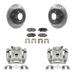 Transit Auto KCD-100560T Disc Brake Kit for 2011-2017 Hyundai Azera, Kia Optima - Rear product image