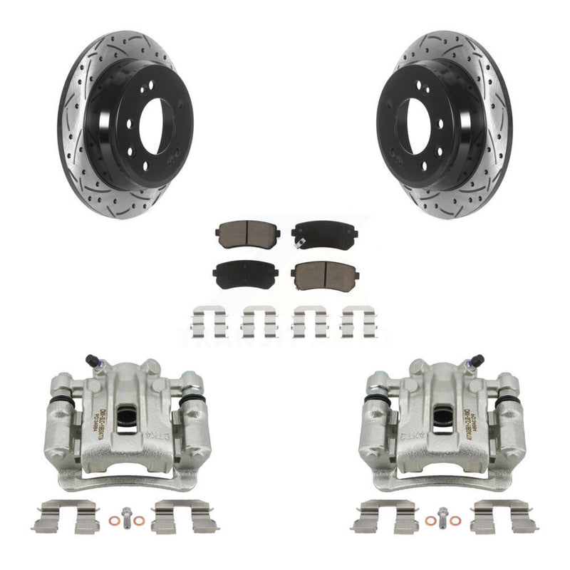 Transit Auto KCD-100561C Disc Brake Kit for 2009-2012 Hyundai Elantra - Rear product image