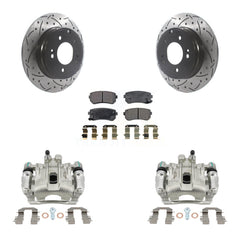 Transit Auto KCD-100561P Disc Brake Kit for 2015-2016 Hyundai Sonata - Rear product image