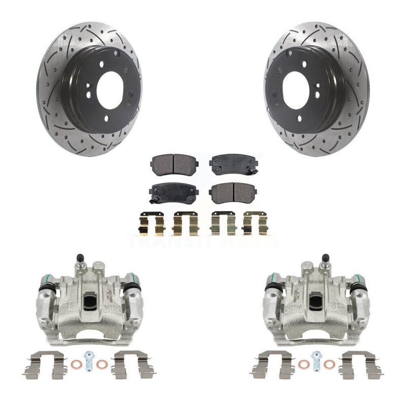 Transit Auto KCD-100561P Disc Brake Kit for 2015-2016 Hyundai Sonata - Rear product image