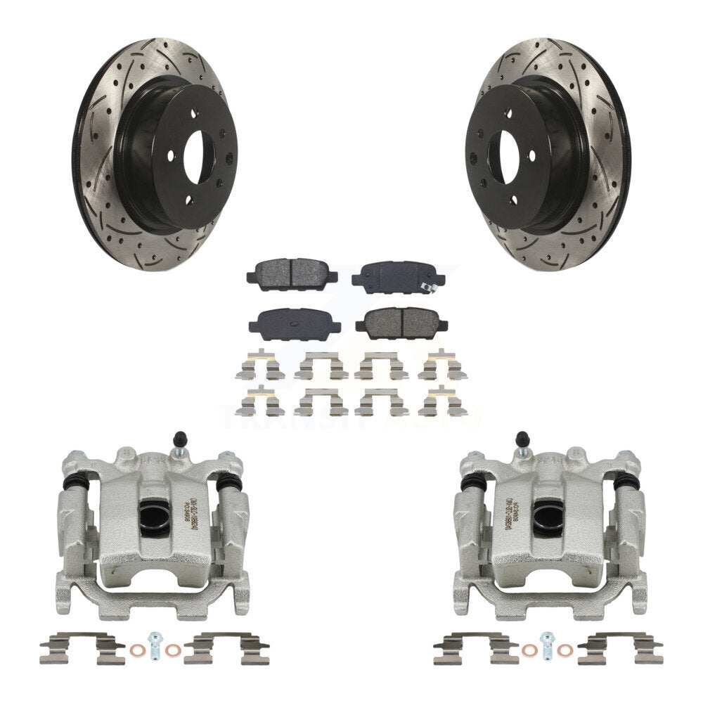 Transit Auto KCD-100561S Disc Brake Kit for 2009-2018 Nissan Maxima - Rear product image
