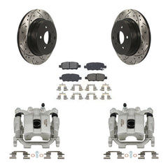 Transit Auto KCD-100561S Disc Brake Kit for 2009-2018 Nissan Maxima - Rear product image