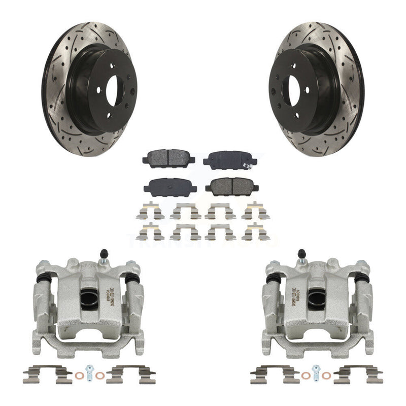 Transit Auto KCD-100561S Disc Brake Kit for 2009-2018 Nissan Maxima - Rear product image
