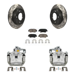 Transit Auto KCD-100562C Disc Brake Kit for 2013-2017 Hyundai Elantra GT, Kia Forte, Kia Forte Koup & more - Rear product image