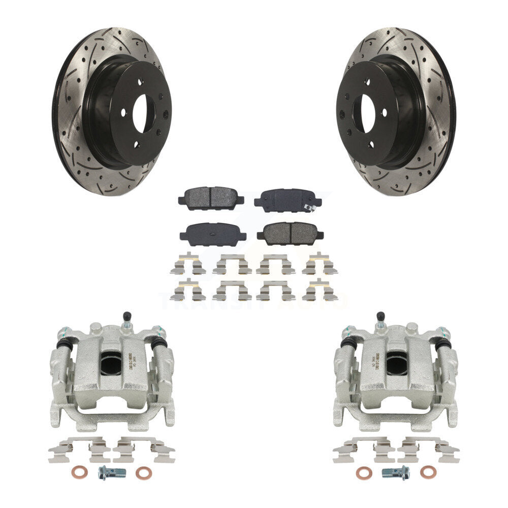 Transit Auto KCD-100562S Disc Brake Kit for 2008-2012 INFINITI EX35 - Rear product image