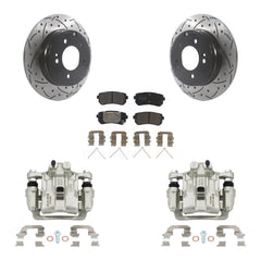 Transit Auto KCD-100563P Disc Brake Kit for 2016-2019 Hyundai Sonata, Kia Optima - Rear product image