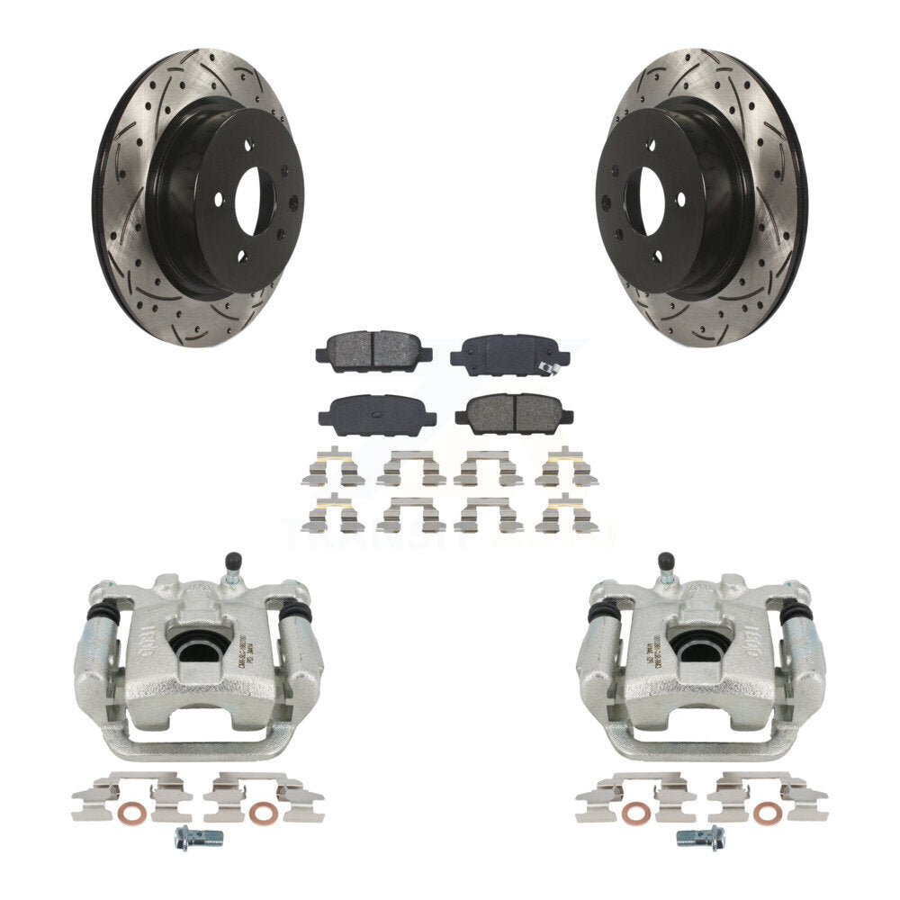 Transit Auto KCD-100563S Disc Brake Kit for 2019-2022 Nissan Maxima - Rear product image
