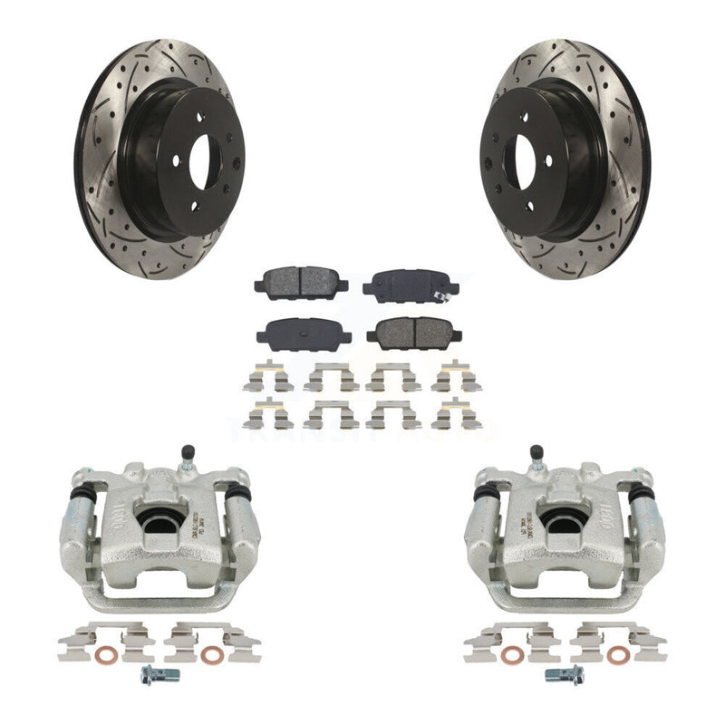 Transit Auto KCD-100563S Disc Brake Kit for 2019-2022 Nissan Maxima - Rear product image