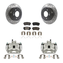 Transit Auto KCD-100564P Disc Brake Kit for 2016-2020 Hyundai Sonata, Kia Optima - Rear product image