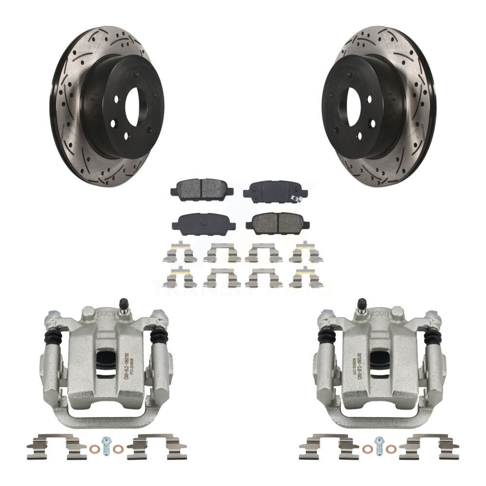 Transit Auto KCD-100564S Disc Brake Kit for 2003-2005 INFINITI G35 - Rear product image