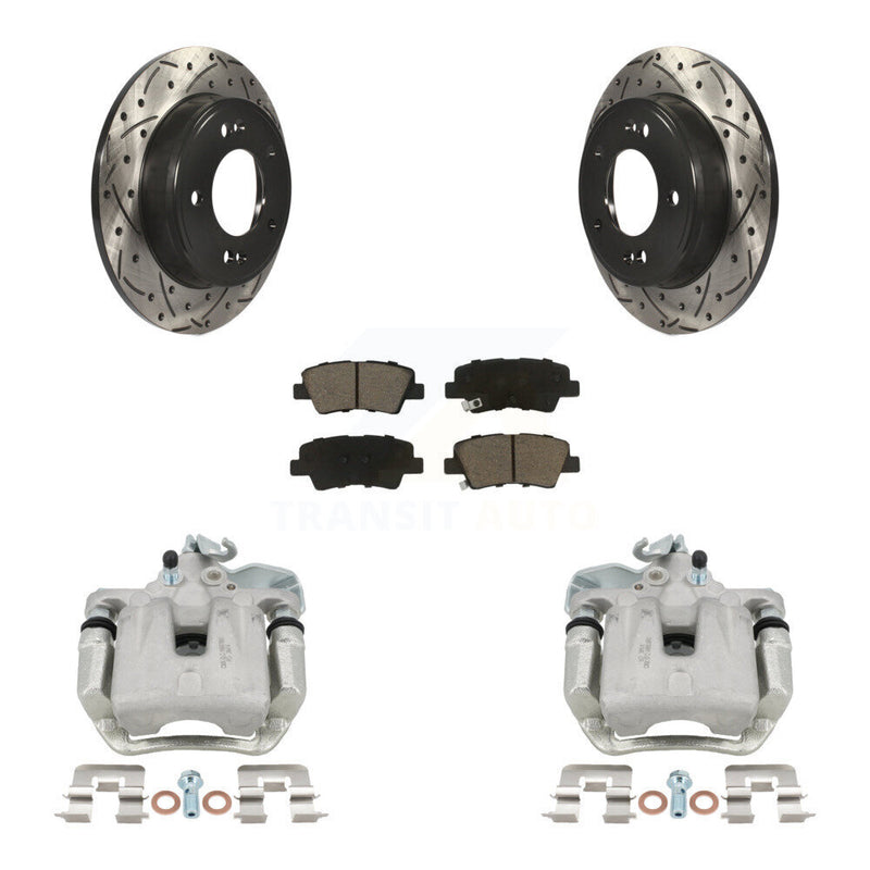 Transit Auto KCD-100565C Disc Brake Kit for 2017-2018 Kia Soul - Rear product image