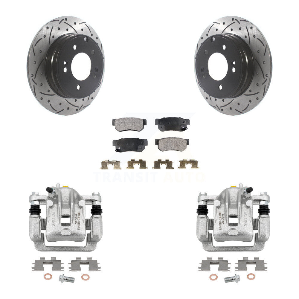Transit Auto KCD-100565P Disc Brake Kit for 2006-2007 Hyundai Sonata - Rear product image