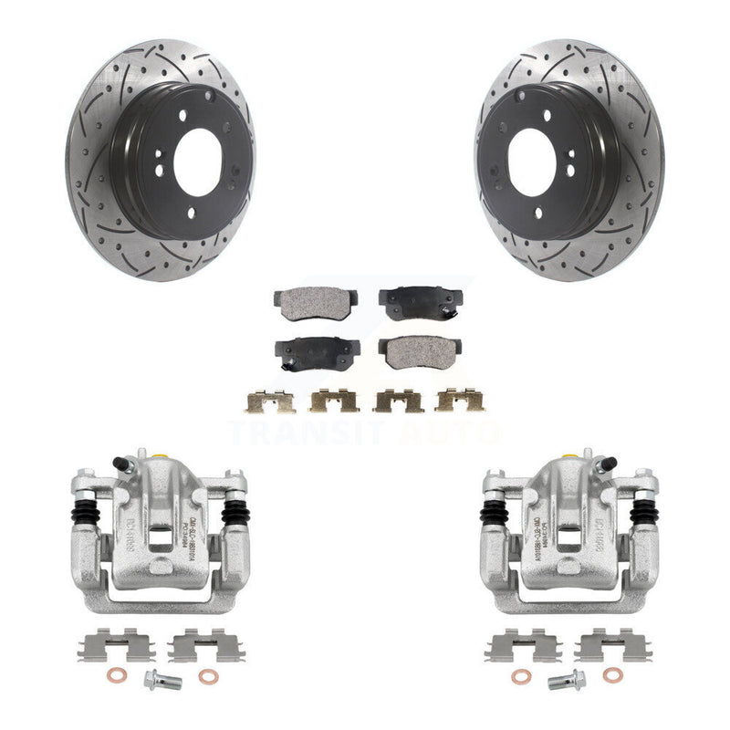 Transit Auto KCD-100565P Disc Brake Kit for 2006-2007 Hyundai Sonata - Rear product image