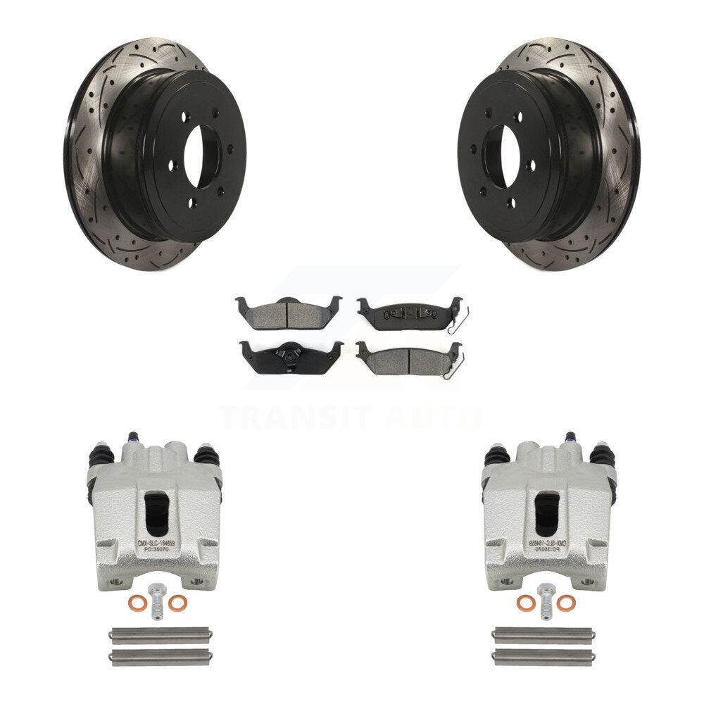 Transit Auto KCD-100565S Disc Brake Kit for 2004-2011 Lincoln Mark LT, Ford F-150 - Rear product image