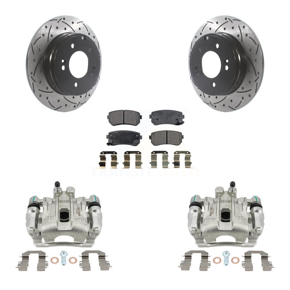 Transit Auto KCD-100565T Disc Brake Kit for 2015-2016 Hyundai Sonata - Rear product image