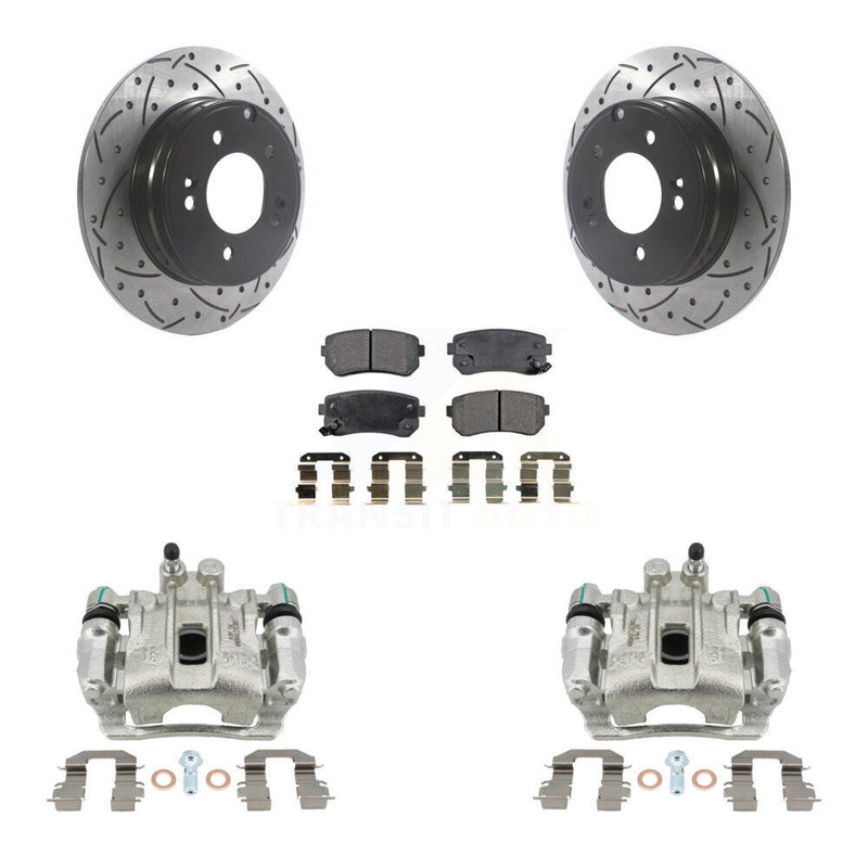 Transit Auto KCD-100565T Disc Brake Kit for 2015-2016 Hyundai Sonata - Rear product image