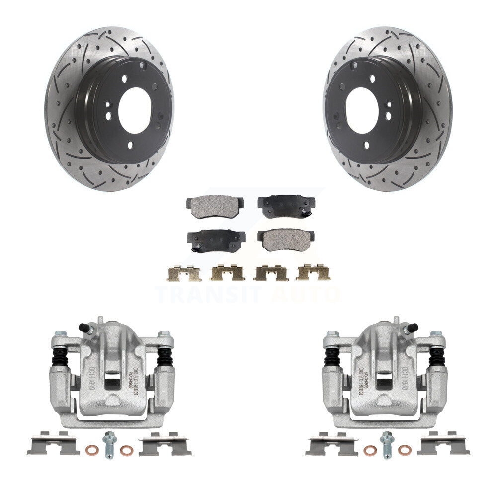Transit Auto KCD-100566P Disc Brake Kit for 2006 Hyundai Sonata - Rear product image