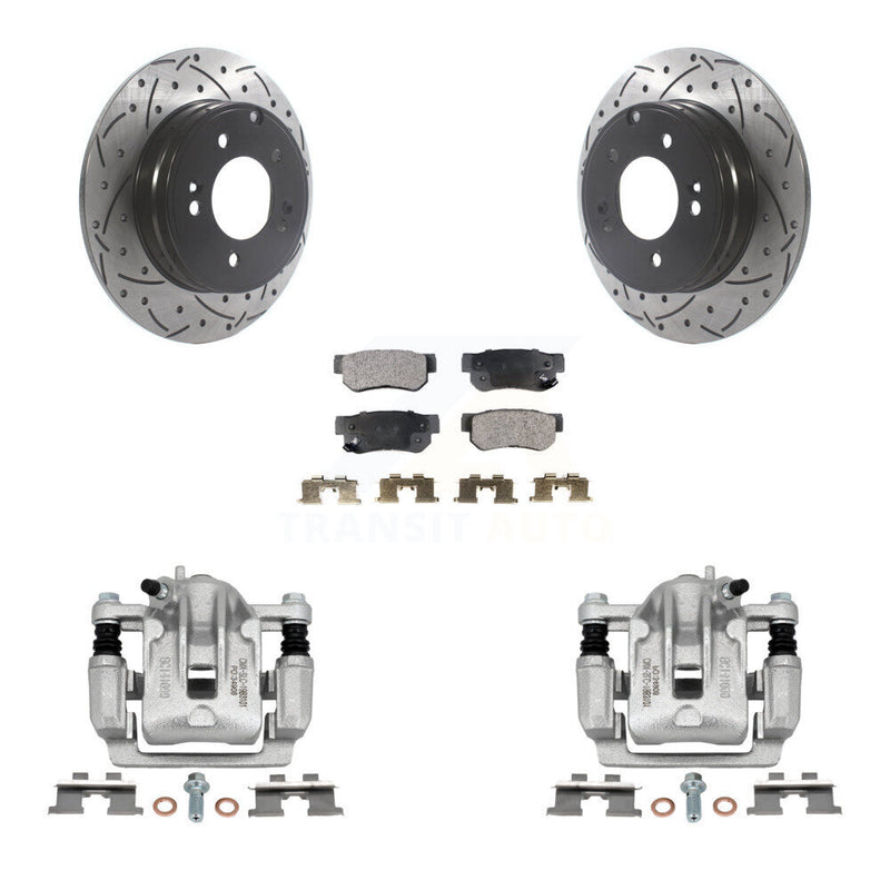 Transit Auto KCD-100566P Disc Brake Kit for 2006 Hyundai Sonata - Rear product image