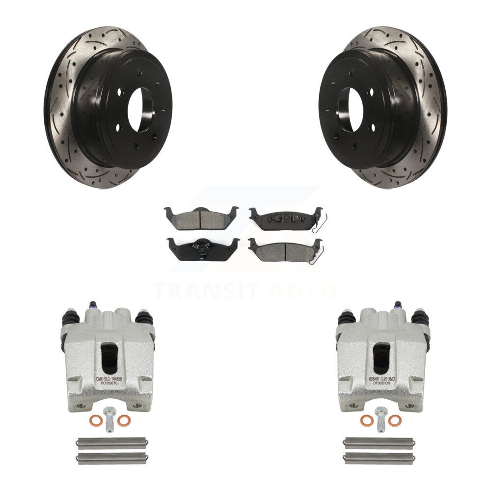 Transit Auto KCD-100566S Disc Brake Kit for 2004-2011 Lincoln Mark LT, Ford F-150 - Rear product image