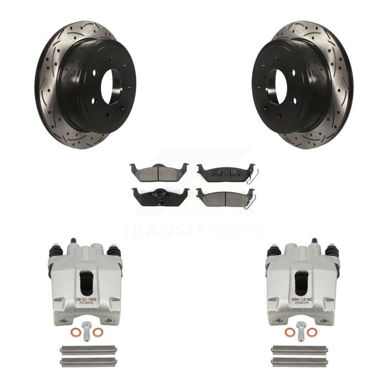 Transit Auto KCD-100566S Disc Brake Kit for 2004-2011 Lincoln Mark LT, Ford F-150 - Rear product image