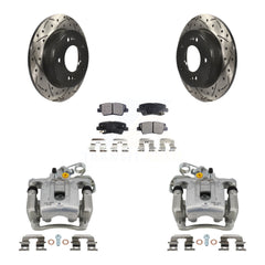 Transit Auto KCD-100567P Disc Brake Kit for 2011-2016 Hyundai Elantra, Hyundai Elantra Coupe - Rear product image