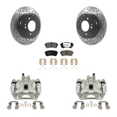 Transit Auto KCD-100568T Disc Brake Kit for 2016-2020 Hyundai Sonata, Kia Optima - Rear product image