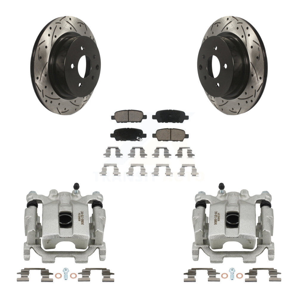 Transit Auto KCD-100569C Disc Brake Kit for 2009-2018 Nissan Maxima - Rear product image