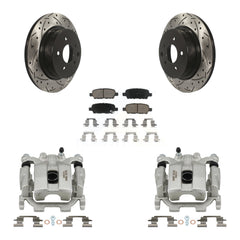 Transit Auto KCD-100569C Disc Brake Kit for 2009-2018 Nissan Maxima - Rear product image