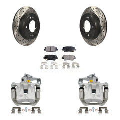 Transit Auto KCD-100569P Disc Brake Kit for 2013-2017 Hyundai Elantra GT, Kia Forte, Kia Forte Koup & more - Rear product image