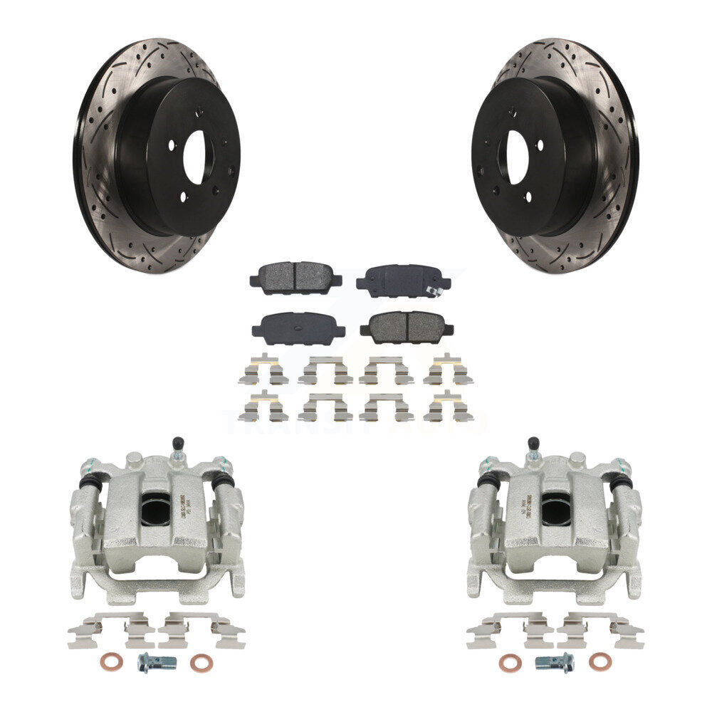 Transit Auto KCD-100569S Disc Brake Kit for 2009-2012 INFINITI FX35 - Rear product image