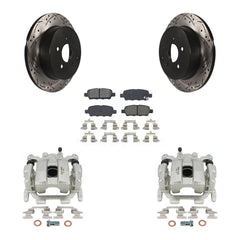 Transit Auto KCD-100569S Disc Brake Kit for 2009-2012 INFINITI FX35 - Rear product image