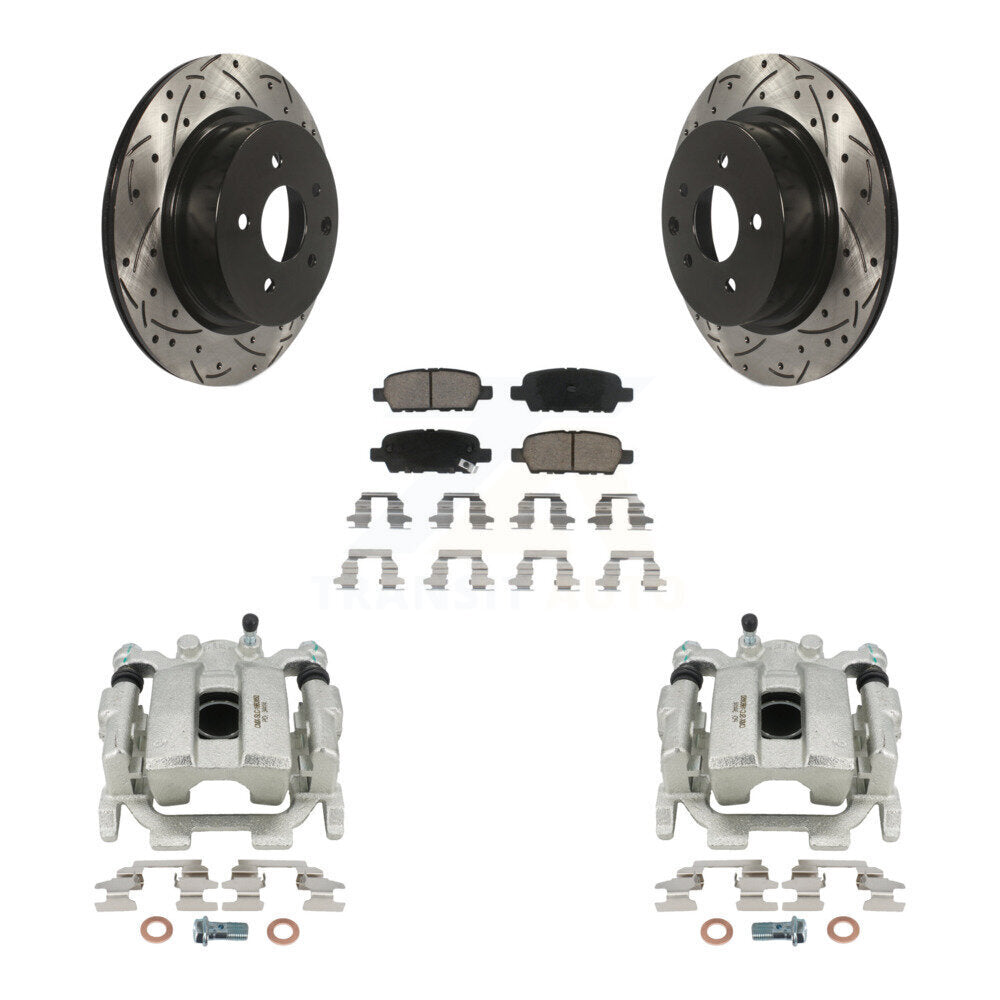 Transit Auto KCD-100570C Disc Brake Kit for 2008-2012 INFINITI EX35 - Rear product image