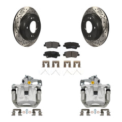 Transit Auto KCD-100571P Disc Brake Kit for 2016-2018 Hyundai Elantra GT, Kia Forte, Kia Forte5 & more - Rear product image