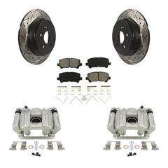 Transit Auto KCD-100571S Disc Brake Kit for 2007-2013 Acura ZDX, Acura MDX - Rear product image