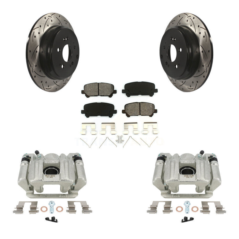 Transit Auto KCD-100571S Disc Brake Kit for 2007-2013 Acura ZDX, Acura MDX - Rear product image