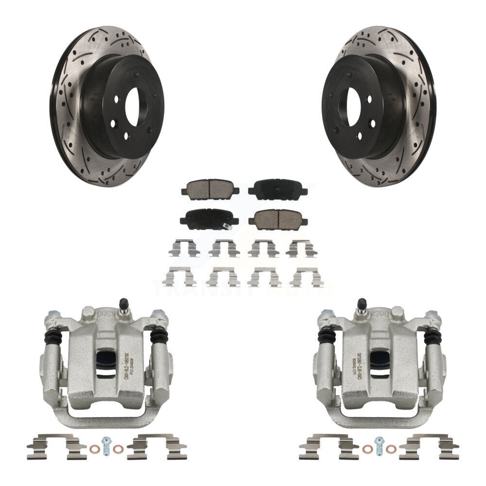 Transit Auto KCD-100572C Disc Brake Kit for 2003-2005 INFINITI G35 - Rear product image