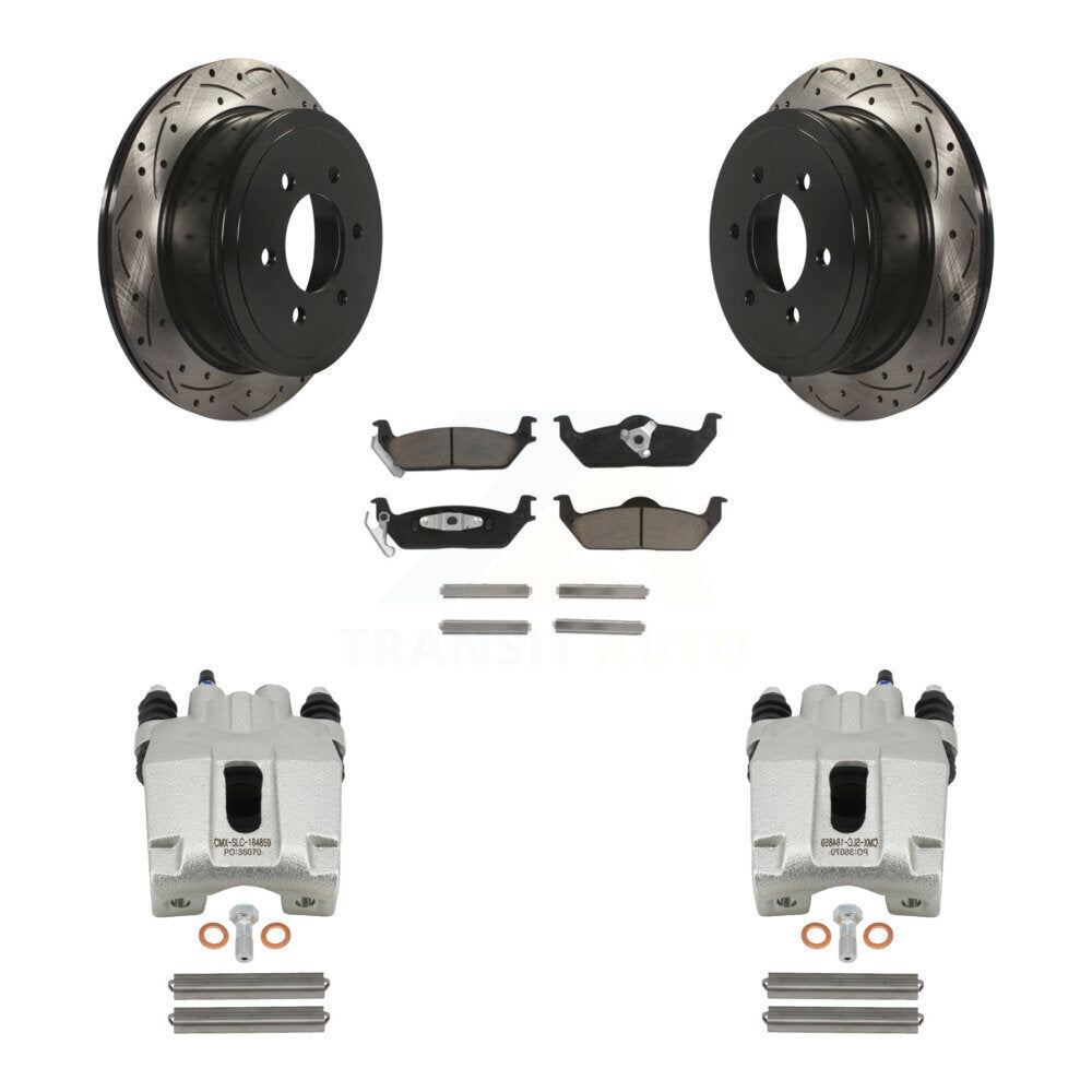Transit Auto KCD-100573C Disc Brake Kit for 2004-2011 Lincoln Mark LT, Ford F-150 - Rear product image